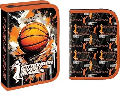 Penar școlar S. Cool - Basketball, 1 fermoar