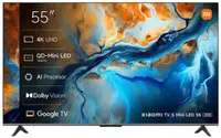 Televizor smart Xiaomi - S Mini, 55'', 4K, QD-Mini LED, HDR10+, 144Hz AMD FreeSync, 94% DCI-P3, Dolby Vision-Atmos 2x12.5W, gri închis