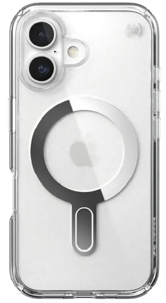 Husă Speck - Presidio Perfect-Clear, iPhone 16, MagSafe, transparent