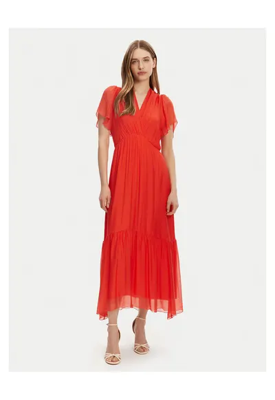Rochie de vara - portocalie - de femei