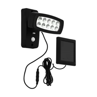 Lampa perete PALIZZI negru ohne IP44