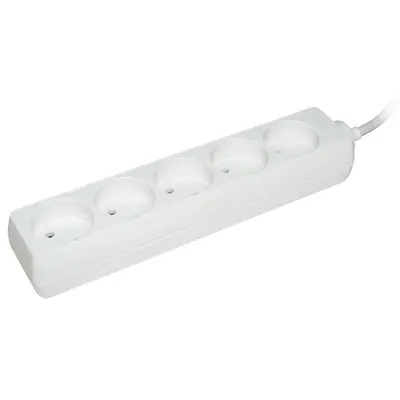 Prelungitor U 5 5 prizas 2P/5 meters 2x0.75mm2 10A/250