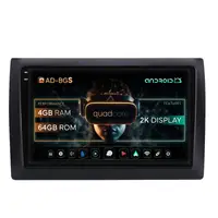 Navigatie 2K Fiat Stilo Android, S-Quadcore 4GB RAM + 64GB ROM, 9.5 Inch - AD-BGS90042K+AD-BGRKIT356V2