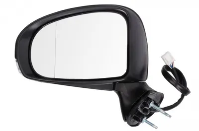 Oglinda stanga electrica asferica, incalzita, crom, pliere electrica TOYOTA AVENSIS T27 intre 2008-2015