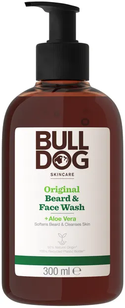 Bulldog Original Loțiune de spălare pentru față și barbă, 300 ml