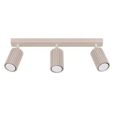 Spot taupe din metal 6,5x45 cm Gleam – Sollux