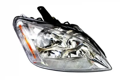 Far fata dreapta (H1 H7, electric, fara motoras, culoare interior: cromat, culoare semnalizator: galben) potrivit FORD FOCUS C-MAX