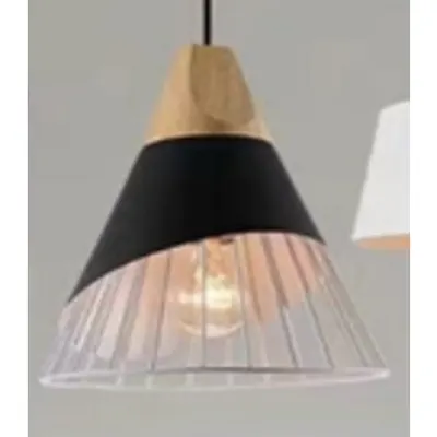 Vintage – Pendul metalic 1903 E27 280mm (negru)