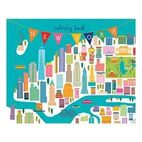 New York Coloring Book: Mini Edition,