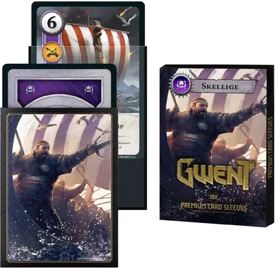 Protectoare pentru carduri No Loading Games - Gwent Sleeves Skellige (100 buc.)