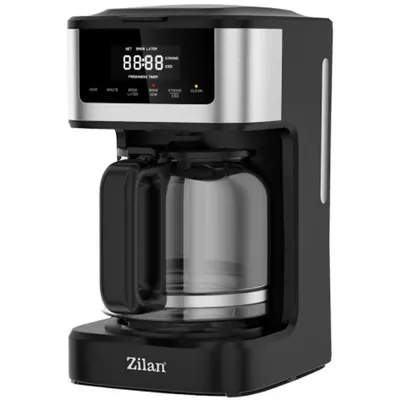 Cafetiera Digitala, Auto Curatare, Capacitate Bol 1.8 l, Putere 900W, Negru
