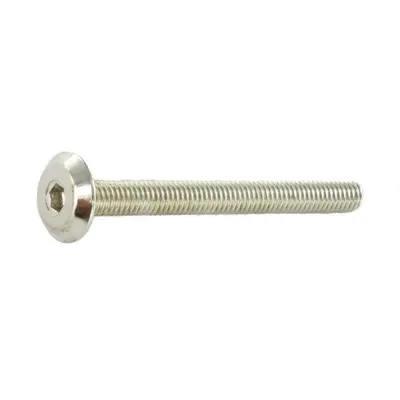 Surub Filet M6 Cap Bombat Locas Inbus Sw4 Otel Zincat-L 20