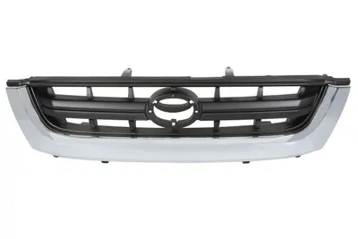 Grila radiator potrivit TOYOTA HILUX VI, HILUX VII 2.4-3.0D 1997-2015 pana in 2005 - (crom/negru)