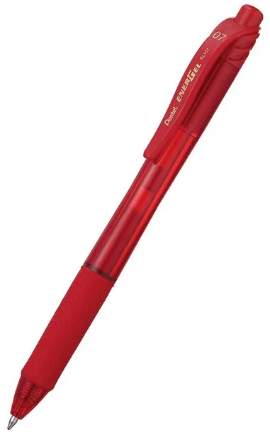 Roller automat Pentel Energel BL 107 - 0.7mm, rosu