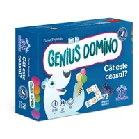 Genius domino: Cât este ceasul? - Board book - Flavio Fogarolo