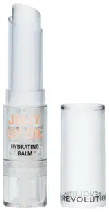 Makeup Revolution Balsam de buze hrănitor cu culoare Jelly Lip, Crystal Clear, 2.4 g