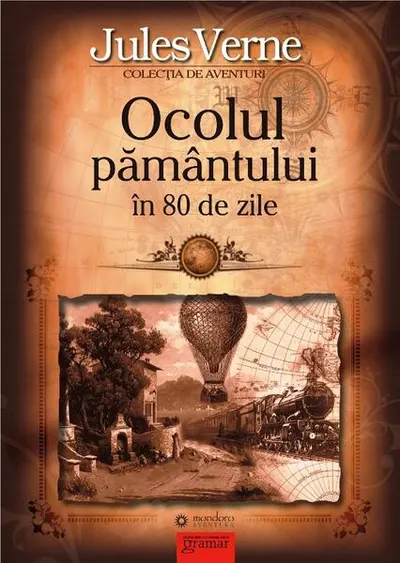 Ocolul Pământului în 80 de zile - Paperback brosat - Jules Verne