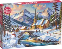 Puzzle Cherry Pazzi din 1000 piese - Povestea iernii