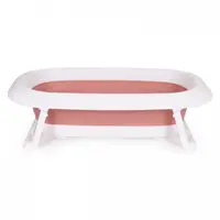 Cadita de baie cu dop de scurgere Ecotoys HA-B31 roz