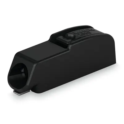 SMD PCB terminal block; push-button; 0.75 mm²; Pin spacing 4 mm; 1-pole; Push-in CAGE CLAMP®; in tape-and-reel packaging; 0,75 mm²; black