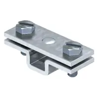 Spacer clip for flat conductor, with fastening hole Ø 7 | Type 832 30