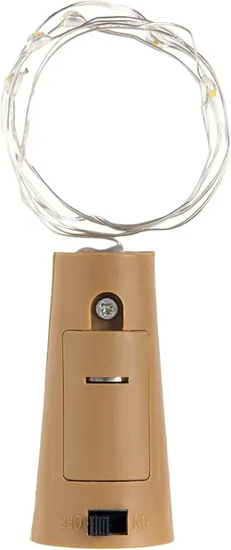 Ghirlandă mică cu lumini LED pentru decorare în sticlă Kikkerland