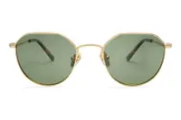 Eyerim Studio Bash Gold Matte Green Polarized