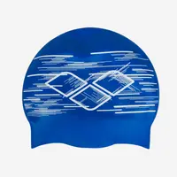 Cască de baie reversibilă silicon Arena Swim Cap Albastru-Alb