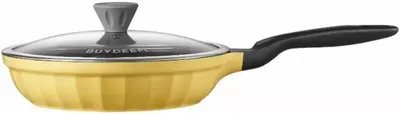 Tigaie antiaderentă BUYDEEM - CP151, 25 cm, galben
