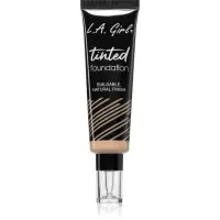 L.A. Girl Cosmetics Tinted Foundation cremă hidratantă nuanțatoare culoare Nude 30 ml