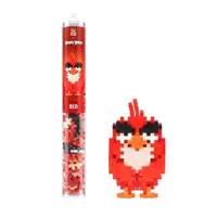 Set constructie Plus-Plus, tub 110 piese, Angry Birds RED
