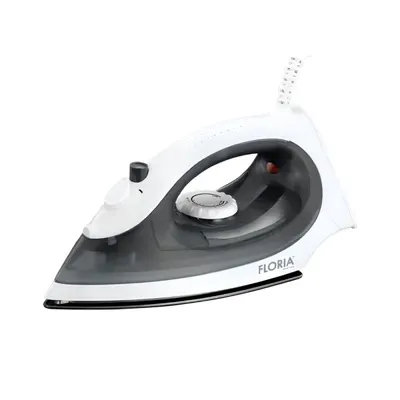 Fier de Calcat, Putere 1500 W, Floria, Talpa din Aluminiu, Temperatura Reglabila, Gri