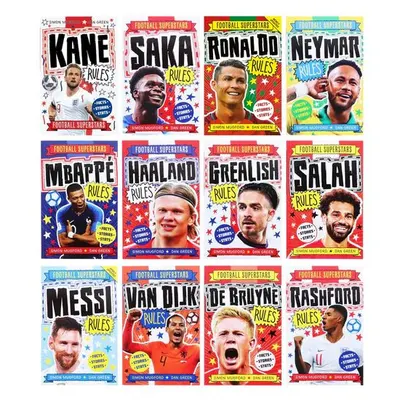 Football Superstars 12 Books Collection Set By Simon Mugford & Dan Green