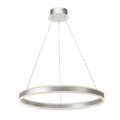Lampa suspendata Tybalt Pendant Silver & Acrylic LED