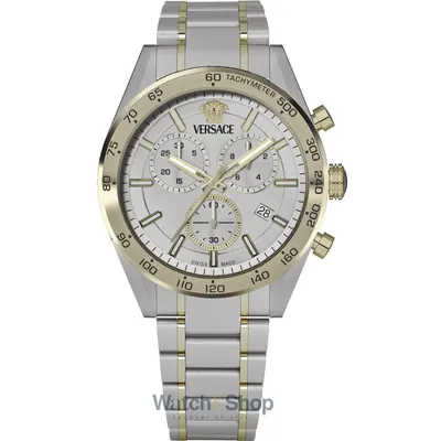 Ceas Versace Versace VE0CA0224 Mens Watch V-Code Chrono 41mm 5ATM