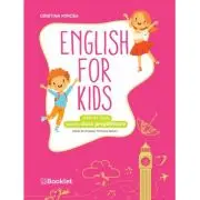 English for Kids. Caiet de lucru pentru clasa pregatitoare, editie alb-negru 2026