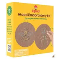 Set de broderie din lemn - Insecte Kipod