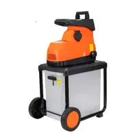 Tocator crengi si resturi vegetale Ruris ST200s, 2800 W, diametru maxim taiere 36 mm, viteza taiere 4600 rpm, cos colectare 60 l, roti deplasare