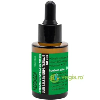 Ulei Balsam dupa Tatuaje cu CBD 30ml