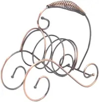 Suport pentru sticle Morello - Rose Gold Spiral, cu mâner