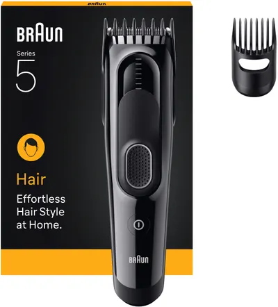 Mașină de tuns părul Braun - HC5510, 3-24 mm, Black