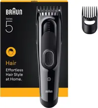 Mașină de tuns părul Braun - HC5510, 3-24 mm, Black