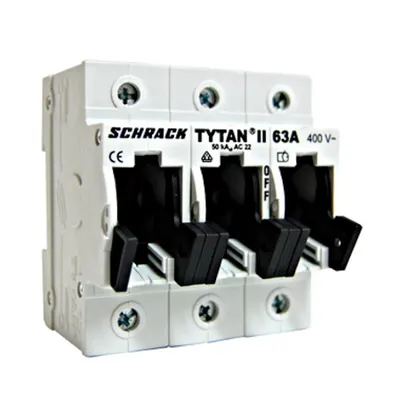 Separator de sarcină pentru portfuzibile D0 TYTAN-II 3p, 63A