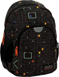 Ghiozdan școlar BackUp T - Pac-Man, cu 2 compartimente