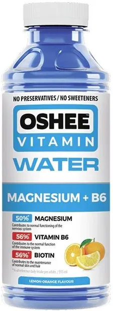 Apă cu magneziu și vitamine, 555 ml, Oshee