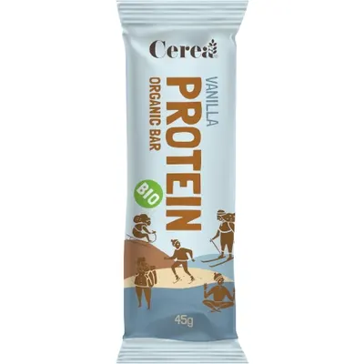 Baton Proteic cu Vanilie fara Gluten Ecologic/Bio 45g