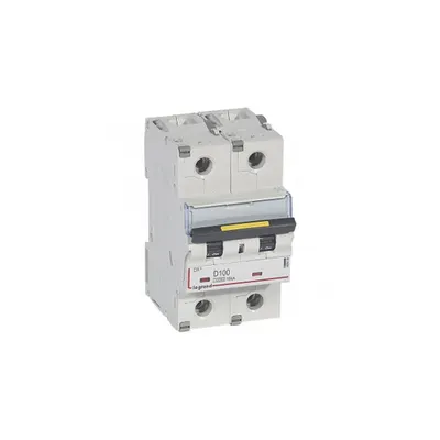 Siguranta automata 10000 - 16 kA - 2P - 230/400 V~ - 100 A - D curba
