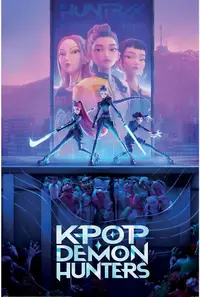 Poster maxi Pyramid Animation: KPop Demon Hunters - Movie Key Art