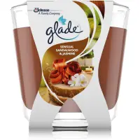GLADE Sensual Sandalwood & Jasmine lumânare parfumată 70 g