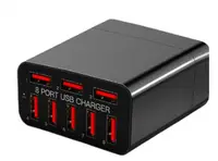 Adaptor priza X82 cu 8 porturi USB Qualcomm 3.0 40W